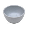 Bol de melamina reutilizable michelin grey 8Øx4cm