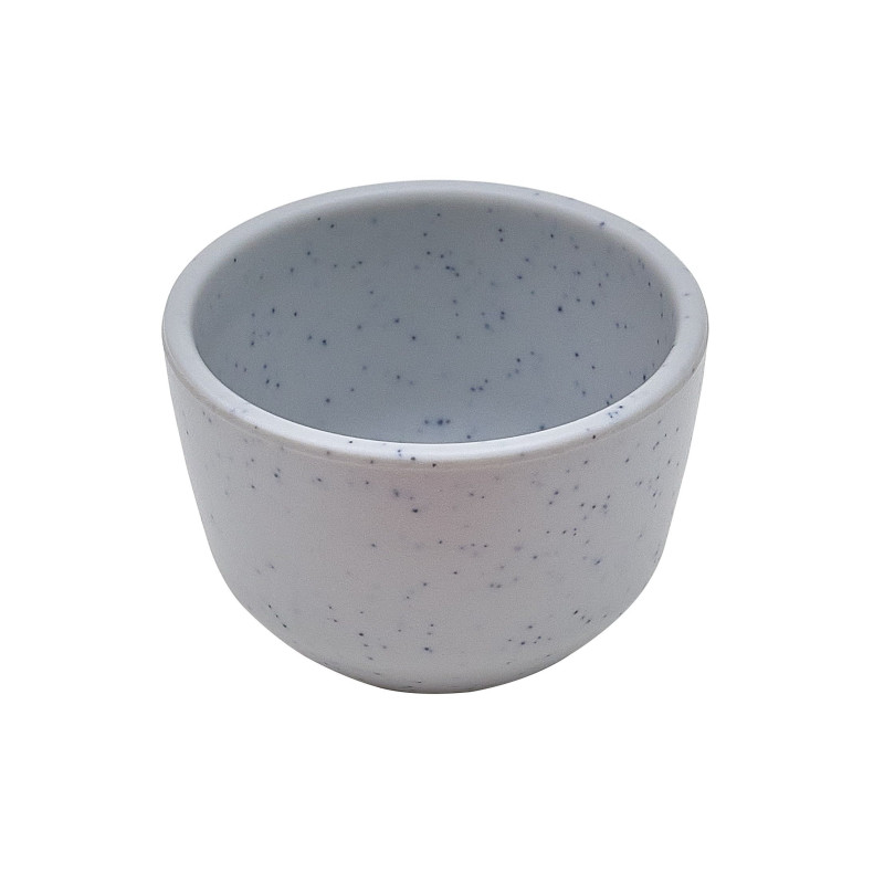 Salsero de melamina reutilizable michelin grey 6Øx4cm