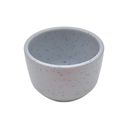 Salsero de melamina reutilizable michelin grey 6Øx4cm