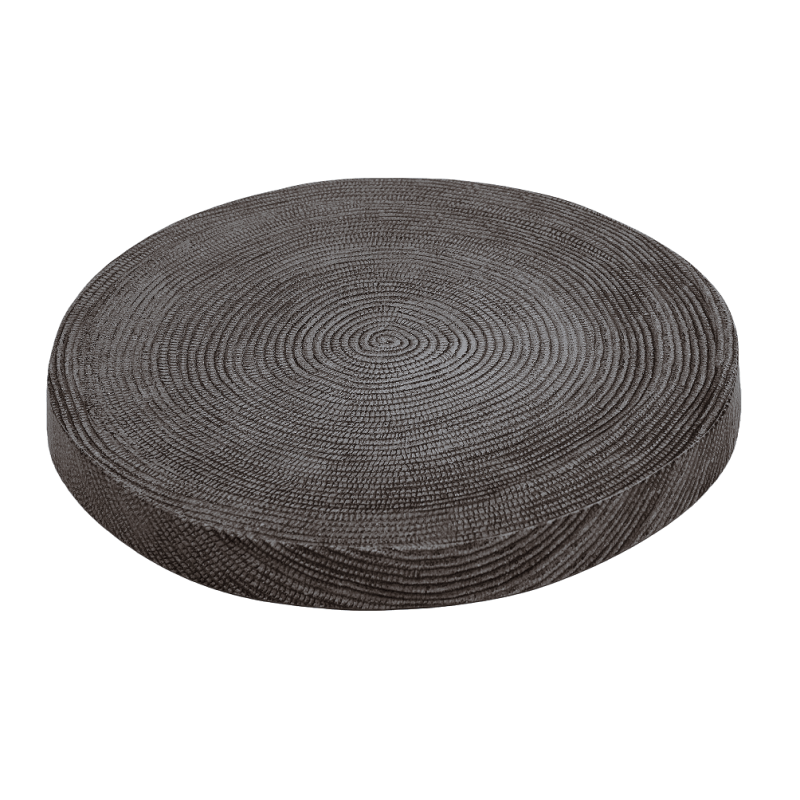 Bandeja de melamina reutilizable lines 30Øx3cm