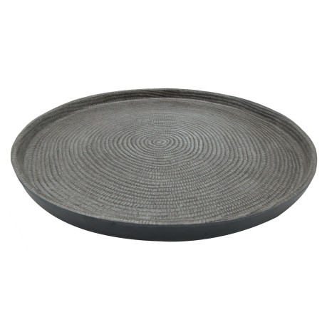 Plato de melamina reutilizable lines 27.3Øx2cm