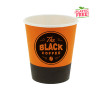 Vasos de cartón para café personalizados plastic free 1 a 4 tintas