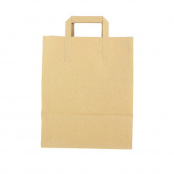BOLSAS DE PAPEL KRAFT CON ASAS 26X20X32CM