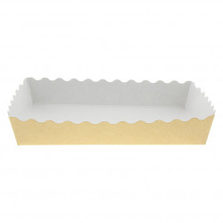 Bandejas de cartón para alimentos Ondina Kraft 17x11cm. BAJO PEDIDO