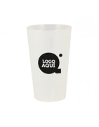 Vasos de plástico reutilizables personalizados